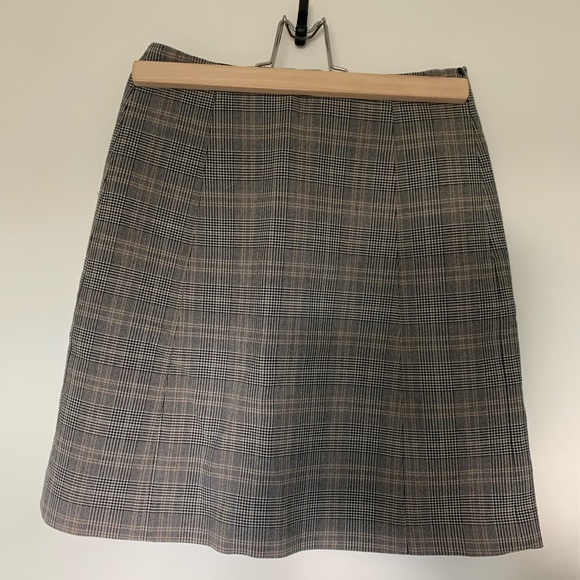 Aritzia Modern Check Mini Skirt - Picture 2 of 2